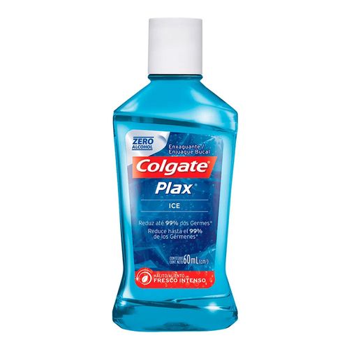 Enxaguante Bucal Colgate Plax Ice 60ml Enxaguante Bucal Colgate Plax Ice 60ml