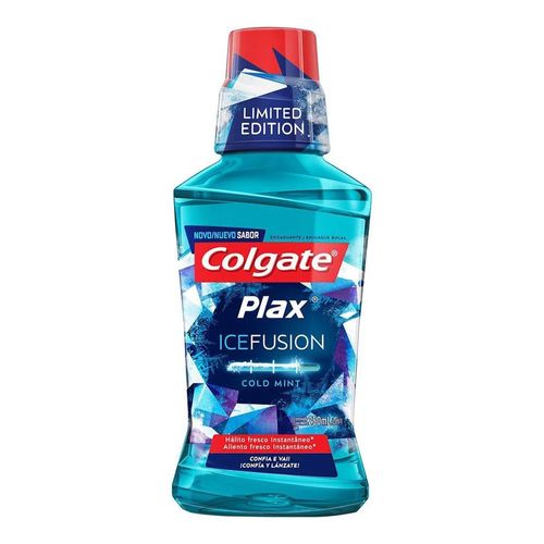 Enxaguante Bucal Colgate Plax Ice Fusion Cold Mint 250ml