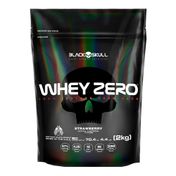 Whey Zero 2kg Refil - Black Skull