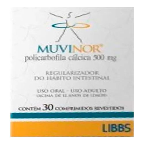 Muvinor 625mg Libbs 30 Comprimidos