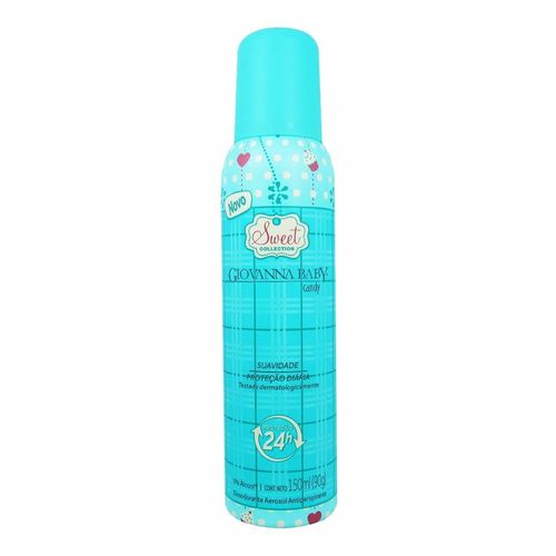 Desodorante Giovanna Baby Aerosol Candy 150ml - BRINDE