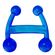 Massageador Manual Com 4 Esferas Azul 152 Acte