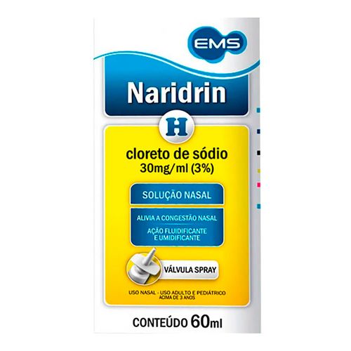 Naridrin-H 3% EMS 60ml Solução Spray