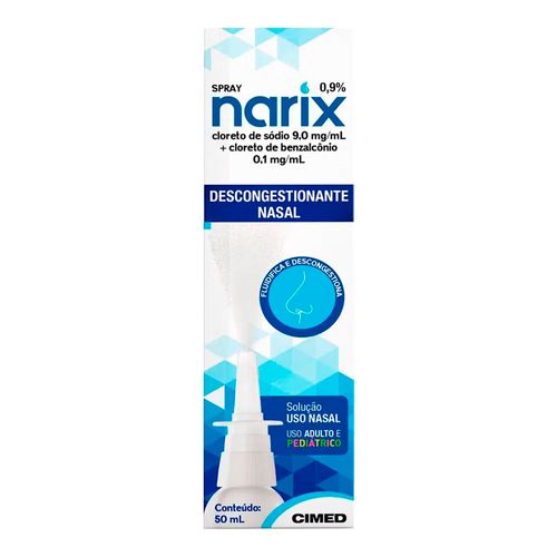 Narix Spray 9mg/ml Cimed 50ml Narix Spray 9mg/ml Cimed 50ml