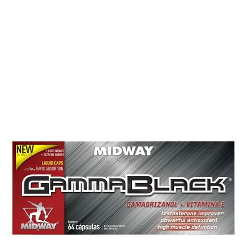 Diet Way Midway Gammablack 64 Comprimidos