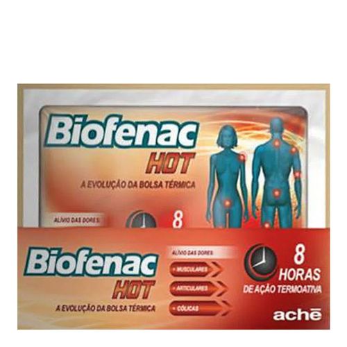 Adesivo Biofenac Hot Aché 1 Unidade Adesivo Biofenac Hot Aché 1 Unidade