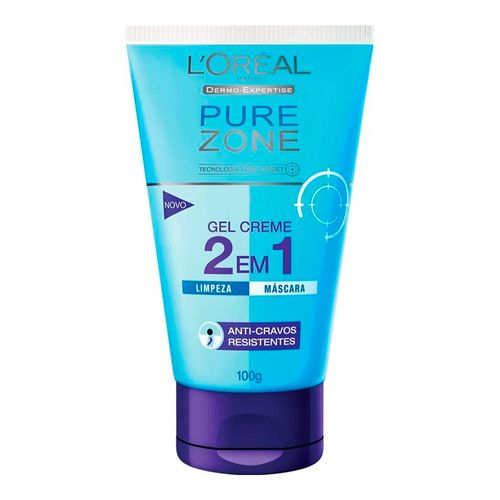 Adstringente Anticravos Pure Zone 2 em 1 L’Oréal 100g Adstringente Anticravos Pure Zone 2 em 1 L’Oréal 100g