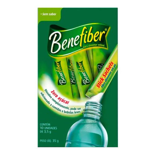 Fibra Alimentar Solúvel Benefiber 10 Sachês 3,5g Fibra Alimentar Solúvel Benefiber 10 Sachês 3,5g