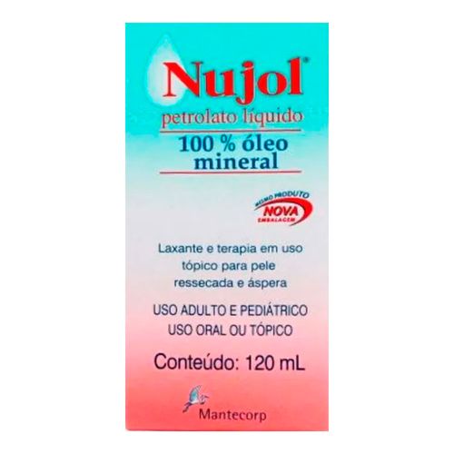 Óleo Mineral Nujol 120ml Óleo Mineral Nujol 120ml
