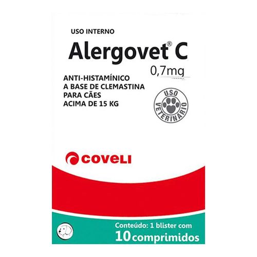 ALERGOVET C - 0,7mg
