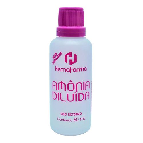 Amônia diluída Hemafarma 60ml Amônia diluída Hemafarma 60ml