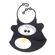 Babador de Silicone Babamonster Pinguim Tinok