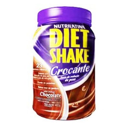 Diet Shake Nutrilatina Crocante Chocolate 400g Diet Shake Nutrilatina Crocante Chocolate 400g