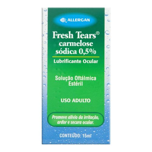 Fresh Tears Allergan Solução Oftalmica Estéril - 15ml Fresh Tears Allergan Solução Oftalmica Estéril - 15ml