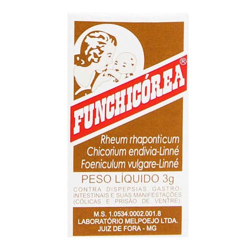 Fitoterápico Funchicórea 95,15mg/g 3g