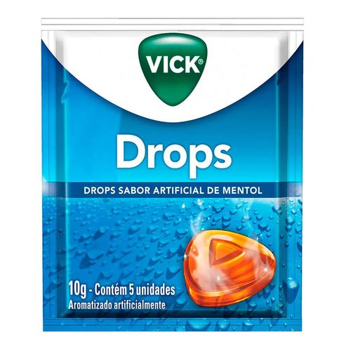 Pastilhas Vick Mentol 5 Unidades Pastilhas Vick Mentol 5 Unidades