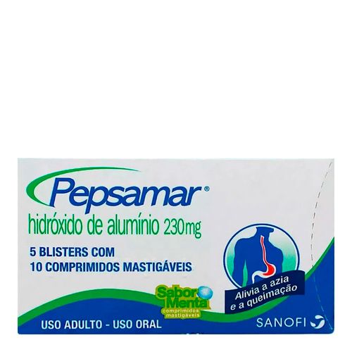 Pepsamar Sanofi Aventis 50 Comprimidos