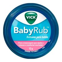 Vicks BabyRub Pomada Descongestionante Para Bebês – Babytunes