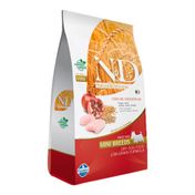 Ração ND Farmina Low Grain Frango Raças Pequenas Adulto
