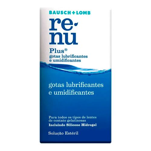 Renu Plus 8ml Blind Otica Gotas Umidificantes Renu Plus 8ml Blind Otica Gotas Umidificantes