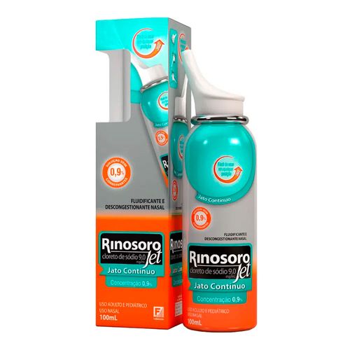 Rinosoro Jet 0,9% Spray Nasal 100ml