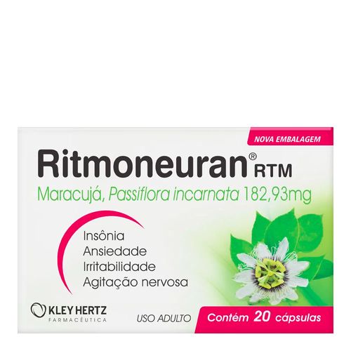 Ritmoneuran Hertz 20 Cápsulas Ritmoneuran Hertz 20 Cápsulas