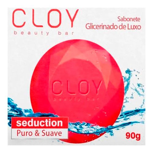 Sabonete em Barra Cloy Beauty Glicerinado Seduction 90g Sabonete em Barra Cloy Beauty Glicerinado Seduction 90g