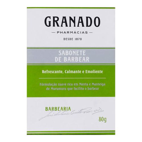 Sabonete em Barra de Barbear Granado 80g Sabonete em Barra de Barbear Granado 80g
