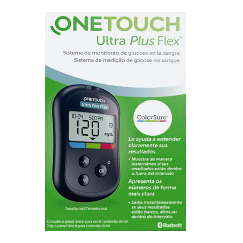 Onetouch Ult Pl Fl Kit Monitor + 10 Lancetas Sem Tiras X 1