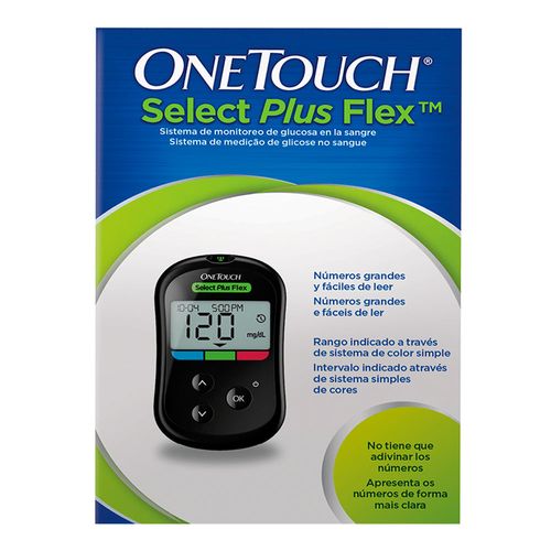 Aparelho Medidor OneTouch Select Plus Flex Aparelho Medidor OneTouch Select Plus Flex