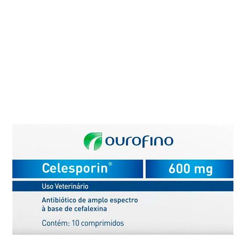 CELESPORIN 600mg - caixa com 10 comp CELESPORIN 600mg - caixa com 10 comp