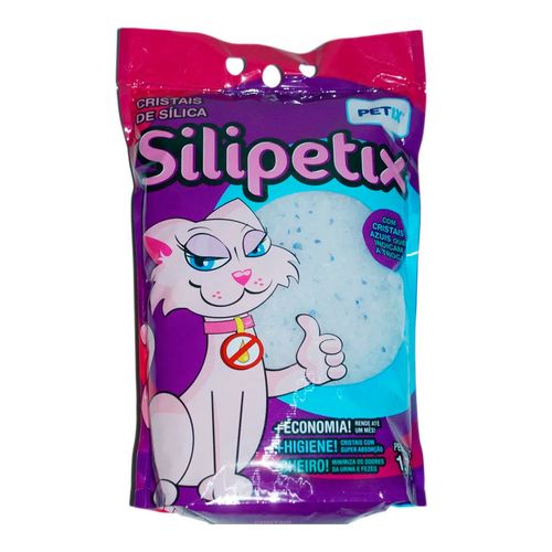 Areia Higiênica Silipetix - 1,8kg Areia Higiênica Silipetix - 1,8kg