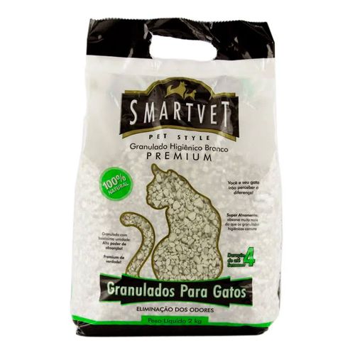 Areia Higiênica SMARTVET - 2kg Areia Higiênica SMARTVET - 2kg