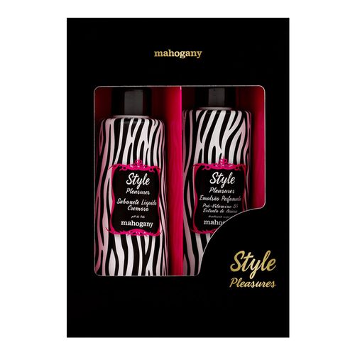 Estojo Savana Style Pleasures Sabonete 200ml + Hidratante 200ml Mahogany Estojo Savana Style Pleasures Sabonete 200ml + Hidratante 200ml Mahogany