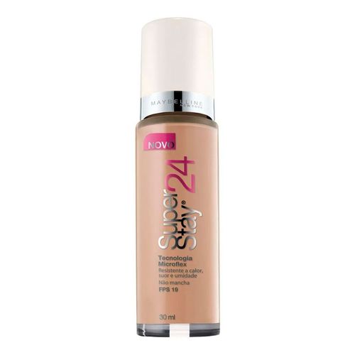 Base Líquida Maybelline Super Stay 24h FPS19 50 Nude Light 30ml Base Líquida Maybelline Super Stay 24h FPS19 50 Nude Light 30ml