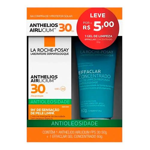 Kit Protetor Solar La Roche-Posay Anthelios Airlicium FPS30 Kit Protetor Solar La Roche-Posay Anthelios Airlicium FPS30