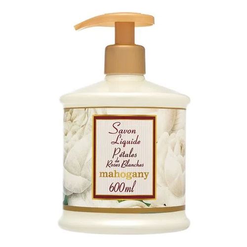 Sabonete Líquido Pétales de Roses Blanches Mahogany 600ml Sabonete Líquido Pétales de Roses Blanches Mahogany 600ml