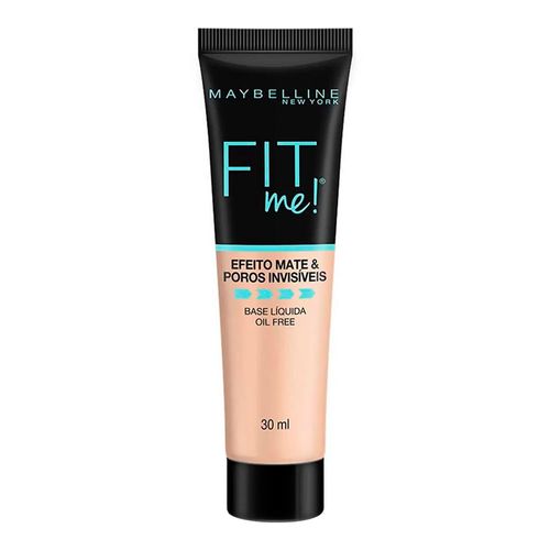 Base Líquida Maybelline Fit Me! Oil Free 080 Claro Elegante 35ml Base Líquida Maybelline Fit Me! Oil Free 080 Claro Elegante 35ml