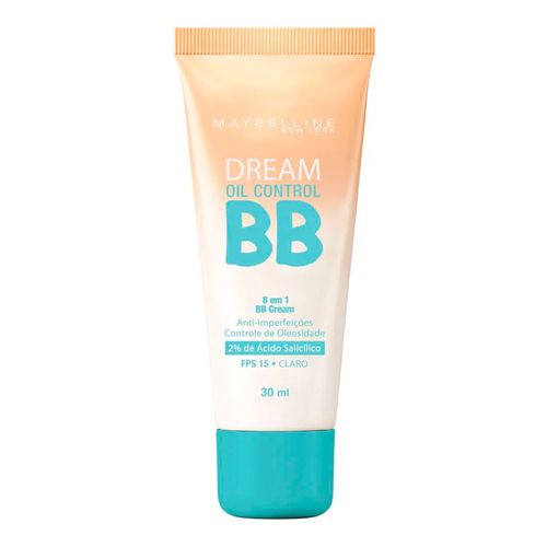Base Maybelline BB Cream Dream Oil Control FPS15 Claro 30ml Base Maybelline BB Cream Dream Oil Control FPS15 Claro 30ml