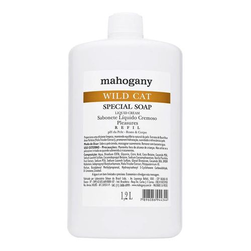 Sabonete Líquido Refil Wild Cat Mahogany 1,2L Sabonete Líquido Refil Wild Cat Mahogany 1,2L