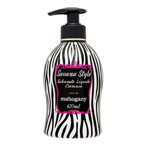 Sabonete Líquido Savana Style Mahogany 420ml Sabonete Líquido Savana Style Mahogany 420ml
