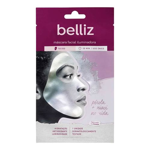 729922---mascara-facial-belliz-iluminadora-perola-1-unidade 729922---mascara-facial-belliz-iluminadora-perola-1-unidade