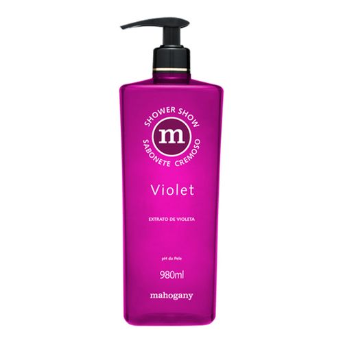 Sabonete Líquido Violet Shower Show Mahogany 980ml