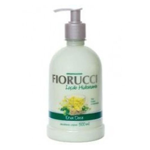 Loção Hidratante Corporal Fiorucci Erva Doce 500ml Loção Hidratante Corporal Fiorucci Erva Doce 500ml