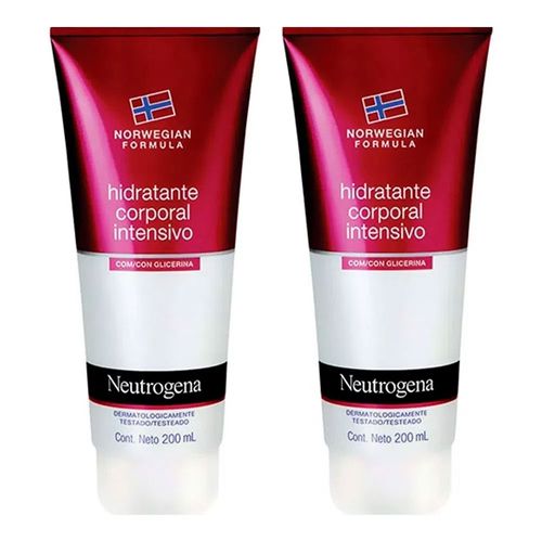 Hidratante Corporal Neutrogena Norwegian Intensivo 200ml 2 Unidades Hidratante Corporal Neutrogena Norwegian Intensivo 200ml 2 Unidades