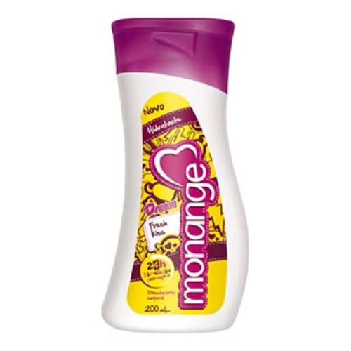 Loção Hidratante Corporal Monange Fresh Kiss 200ml Loção Hidratante Corporal Monange Fresh Kiss 200ml