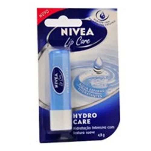 Hidratante Labial Nivea Lip Care Hydro Care 4,8g Hidratante Labial Nivea Lip Care Hydro Care 4,8g