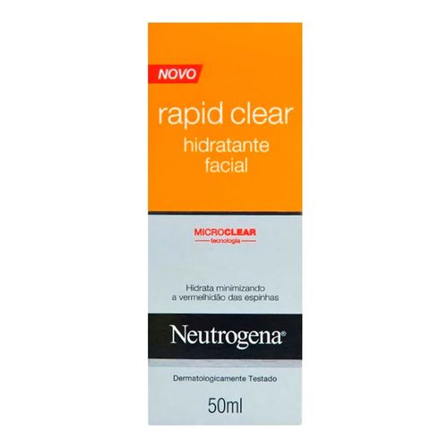 Hidratante Facial Neutrogena Rapid Clear 50ml Hidratante Facial Neutrogena Rapid Clear 50ml