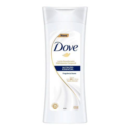 Loção Hidratante Dove Nutrição Essencial Suave 400ml Loção Hidratante Dove Nutrição Essencial Suave 400ml