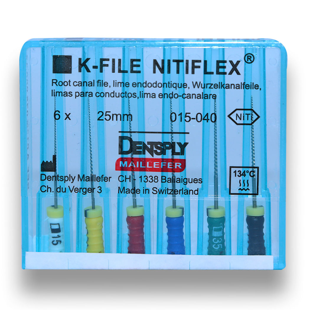 Brazil product data sample: Lima Nitiflex 25mm - Dentsply Sirona